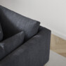 Harper - 3-sits soffa med divan vänster - Blå