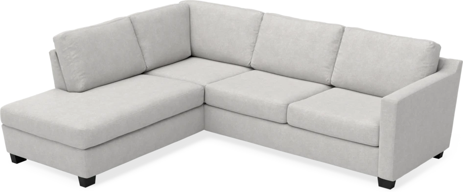 Friday - 2,5-sits soffa med divan vänster - Grå