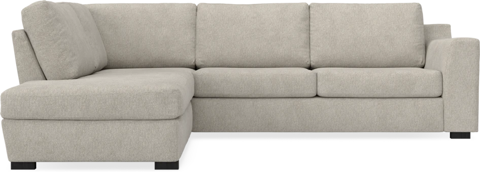 Friday - 2,5-sits soffa med divan vänster - Beige