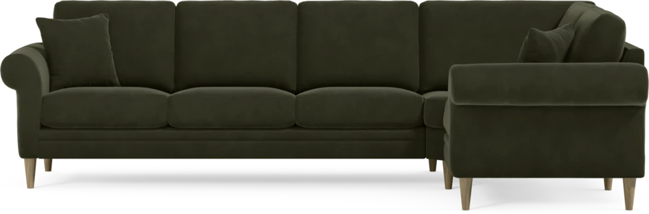 Eden - Hörnsoffa, 3+1-sits - Grön