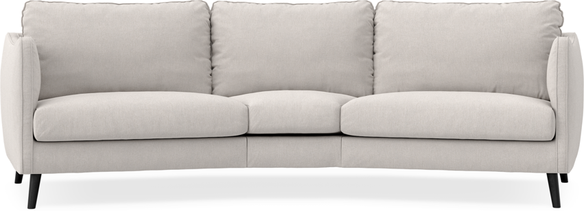 Madison - 3-sits soffa svängd, 90 cm - Grå