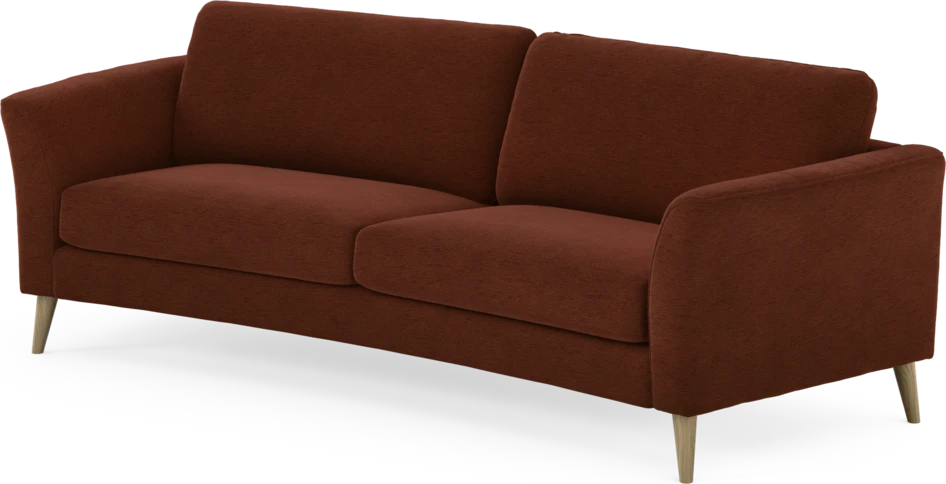 Bridge - 3-sits soffa svängd - Orange