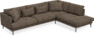 Harper - 3-sits soffa med divan höger - Brun