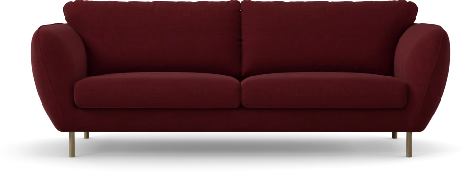 Madison Lux - 3-sits soffa - Röd