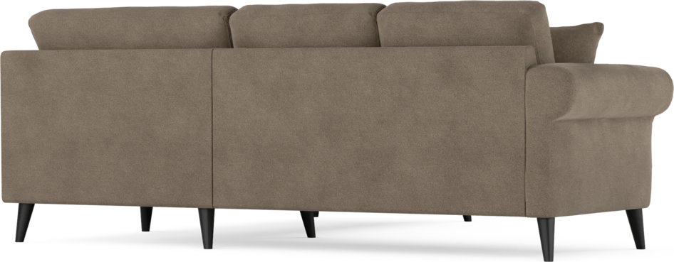 Eden - Hörnsoffa, 2+2-sits - Brun