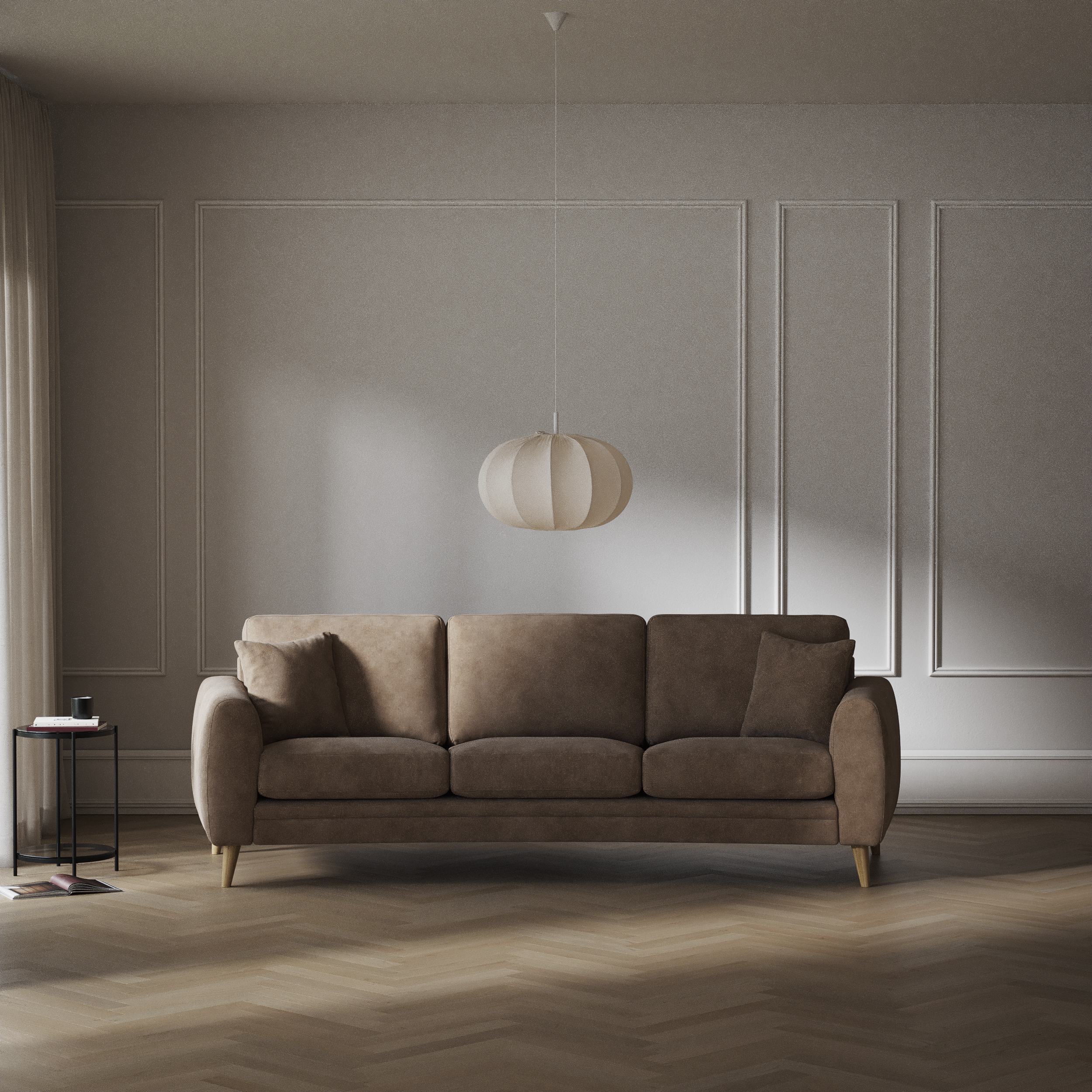 Eden - 3-sits soffa svängd - inspiration
