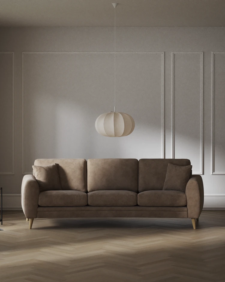 Eden - 3-sits soffa svängd - inspiration