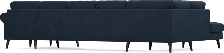 Eden - 3-sits soffa med divan vänster och schäslong höger - Blå
