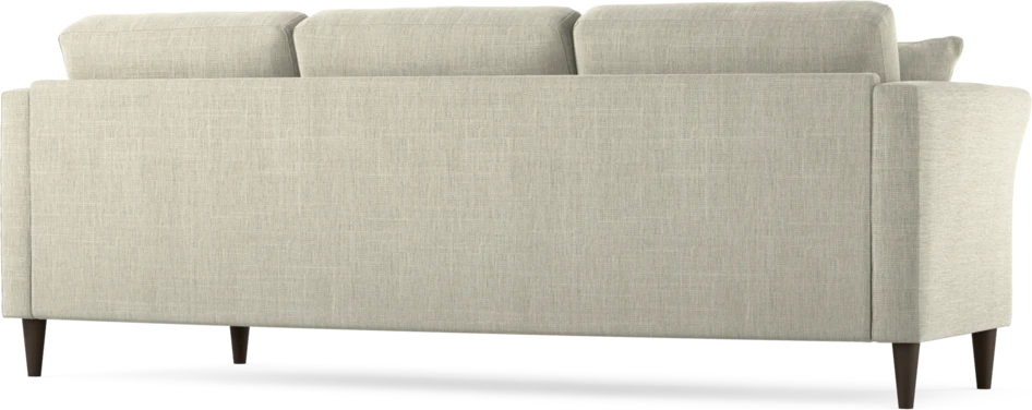 Eden - 3-sits soffa svängd - Beige