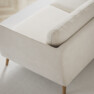 Madison Lux - 3-sits soffa med divan höger - Vit