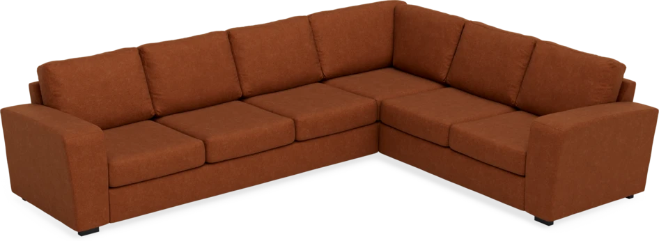 Friday - Hörnsoffa, 3+2-sits - Orange