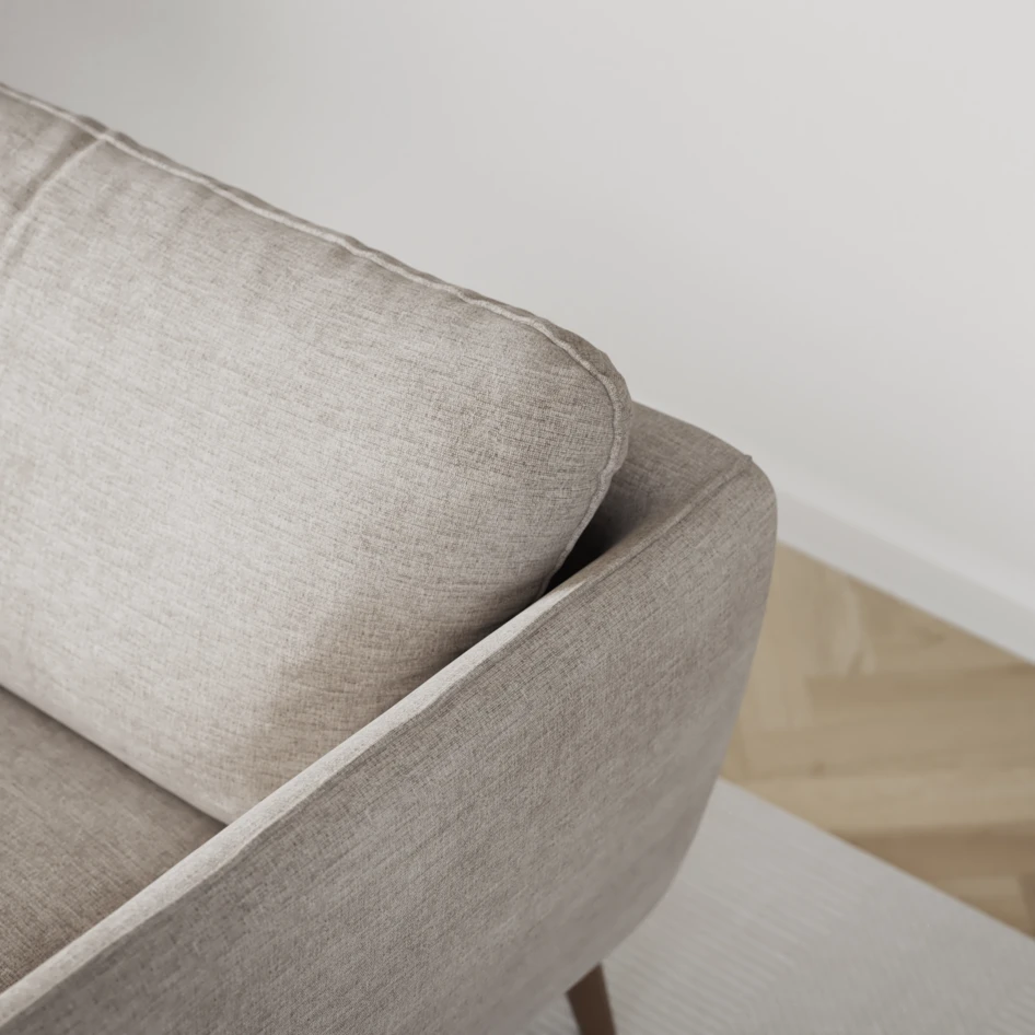 Madison - 2-sits soffa med divan vänster och schäslong höger - Beige