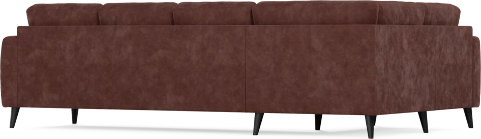 Eden - Hörnsoffa, 1+3-sits - Röd