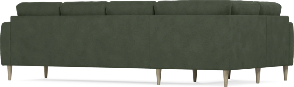 Eden - Hörnsoffa, 1+3-sits - Grön