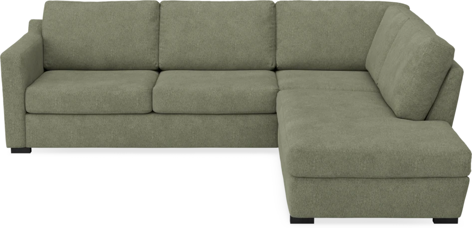 Friday - 2,5-sits soffa med divan höger - Vit