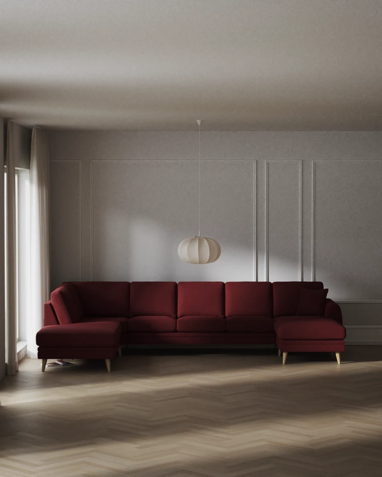 Eden - 3-sits soffa med divan vänster och schäslong höger - inspiration