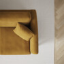 Eden - 2,5-sits soffa - Gul