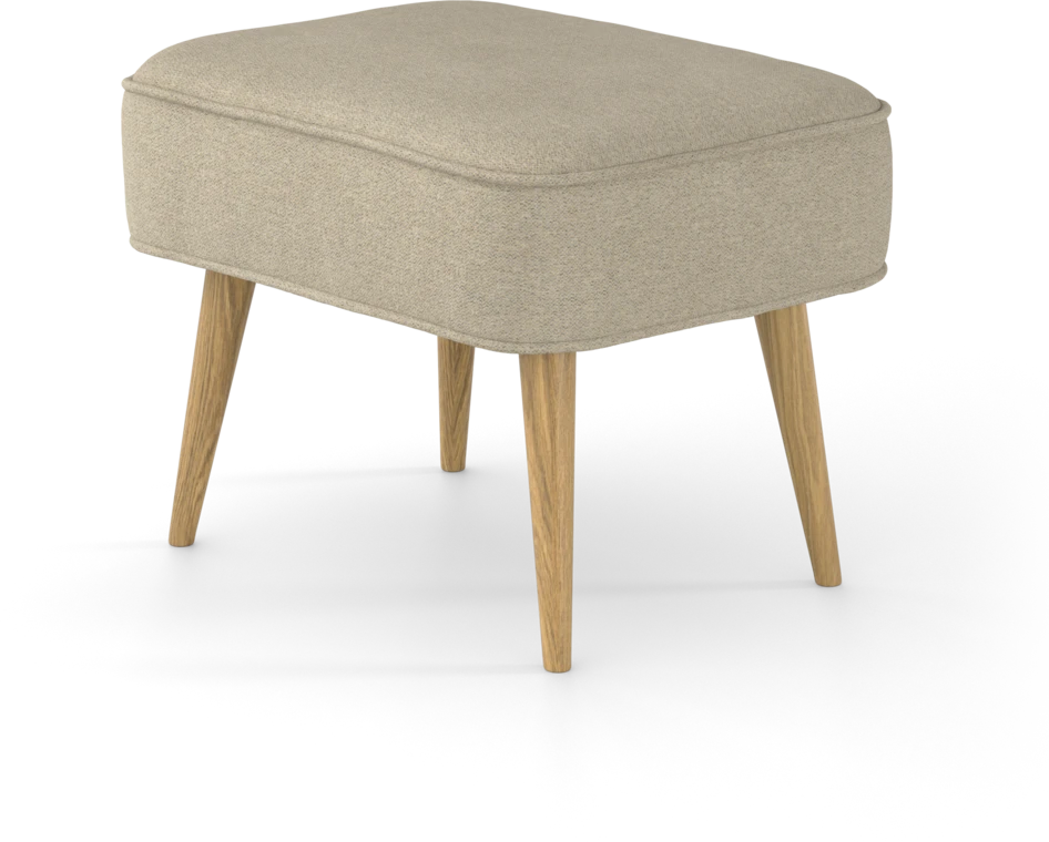 Cordelia - Fotpall - Beige