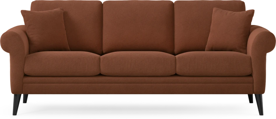 Eden - 3-sits soffa - Orange