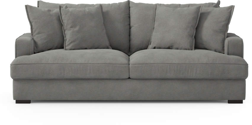 Mila - 3-sits soffa - Grå