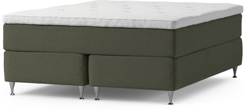 Delux Dream - Kontinentalsäng, dubbelsäng med bäddmadrass och sängben