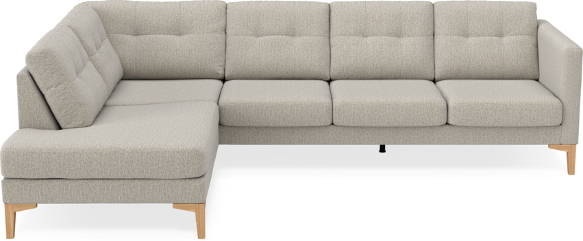 Rio - 3-sits soffa med divan vänster - Beige