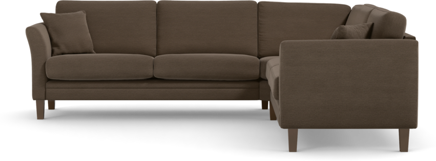 Eden - Hörnsoffa 2,5+2,5 - Brun