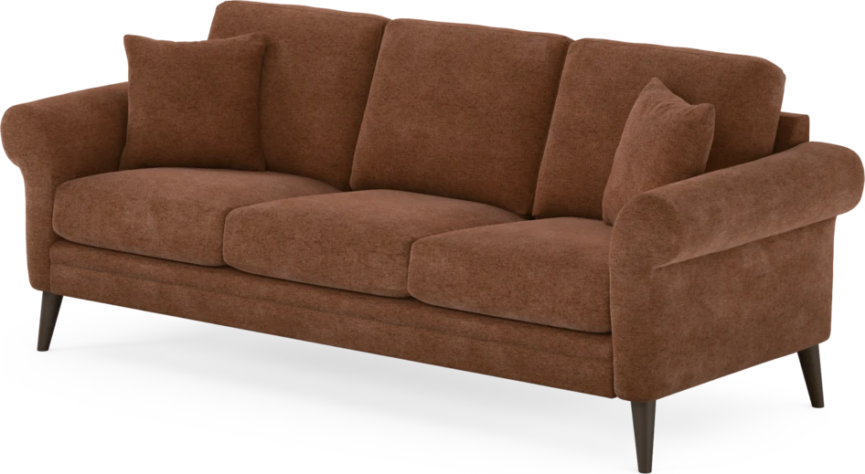 Eden - 3-sits soffa - Orange