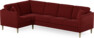 Eden - Hörnsoffa, 1+3-sits - Röd