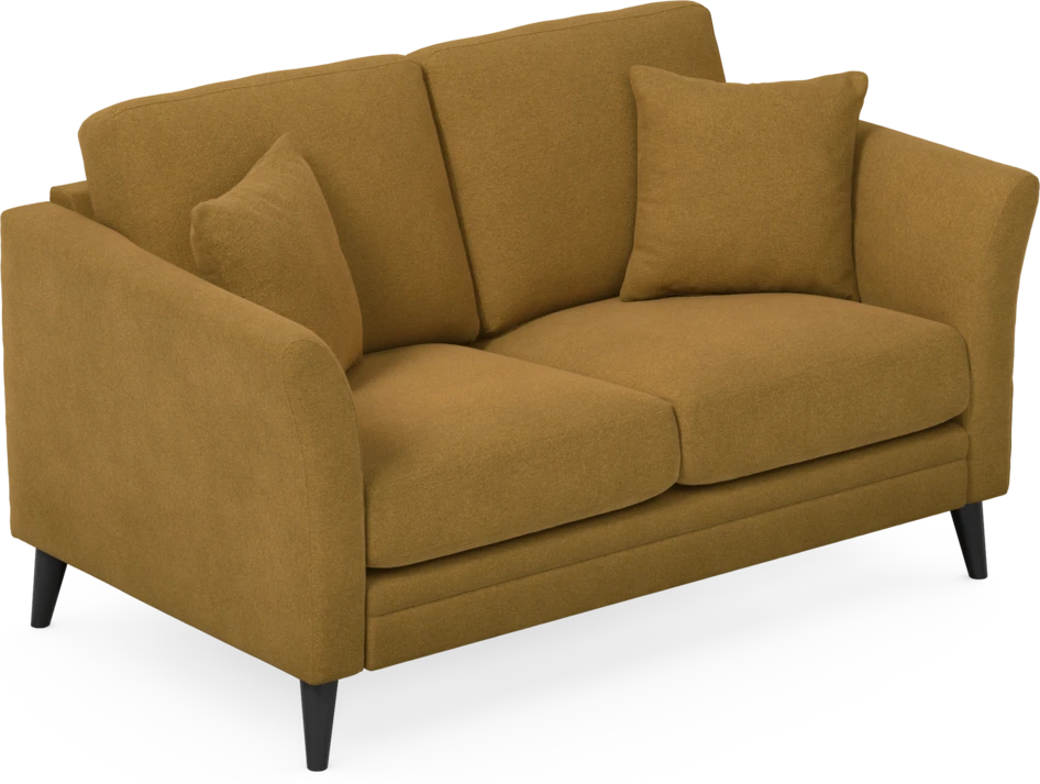 Eden - 2-sits soffa - Gul