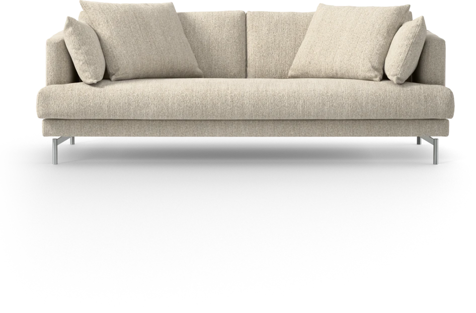 Harper - 3-sits soffa, hel dyna - Beige