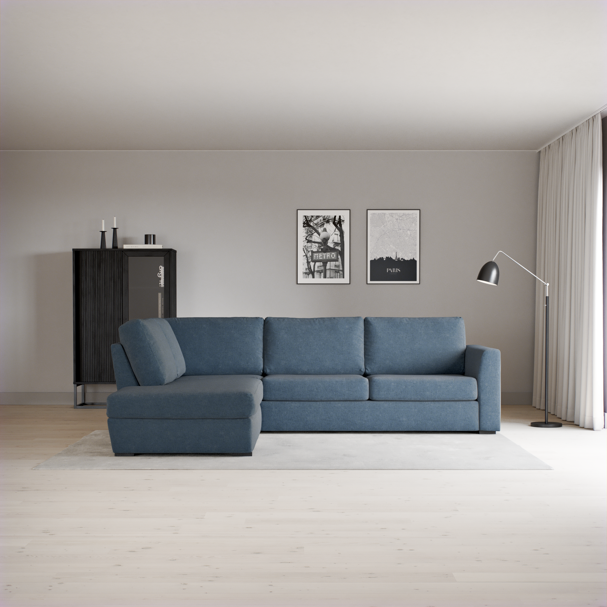 Friday - 2,5-sits soffa med divan vänster - inspiration