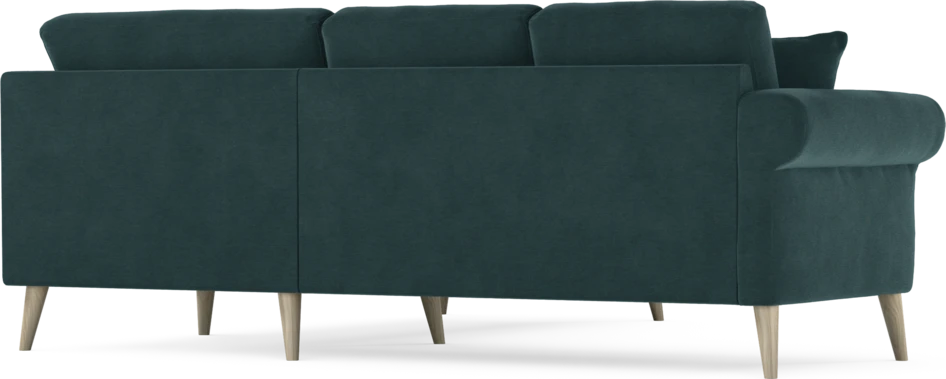 Eden - Hörnsoffa, 2+2-sits - Blå