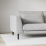 Willow - 3-sits soffa med divan höger, fast klädsel - Grå