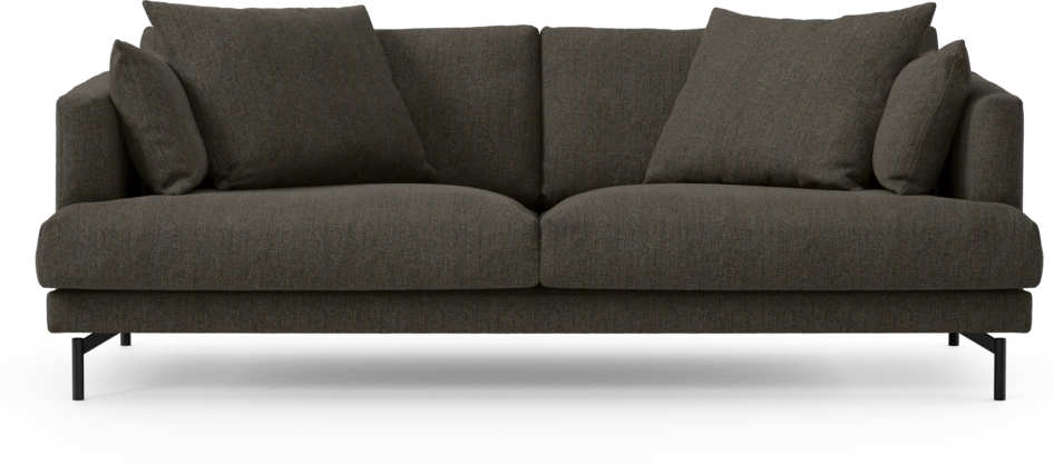 Harper - 3-sits soffa - Brun