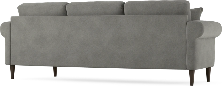 Eden - 3-sits soffa svängd - Grå