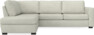Friday - 2,5-sits soffa med divan vänster - Beige