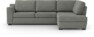 Friday - 2,5-sits soffa med divan höger - Grå