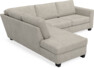 Friday - 2,5-sits soffa med divan vänster - Beige