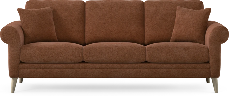 Eden - 3-sits soffa - Orange
