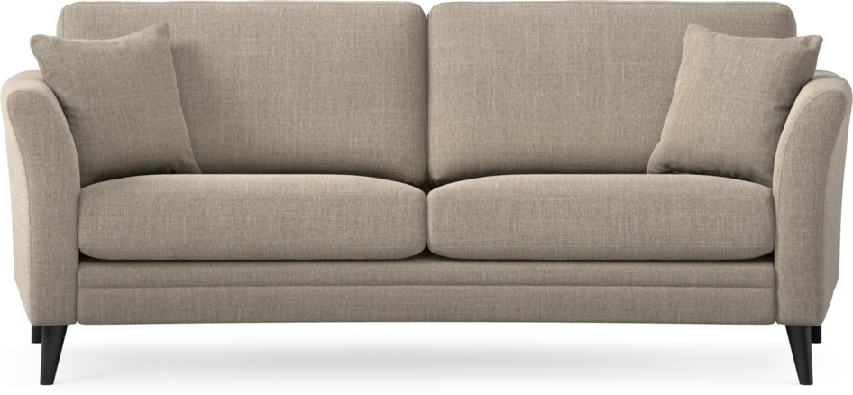 Eden - 2,5-sits soffa svängd - Beige