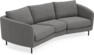 Madison - 3-sits soffa svängd, 70 cm - Grå