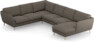 Madison Lux - Hörnsoffa med schäslong höger - Beige