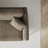 Eden - 2,5-sits soffa med schäslong - Beige