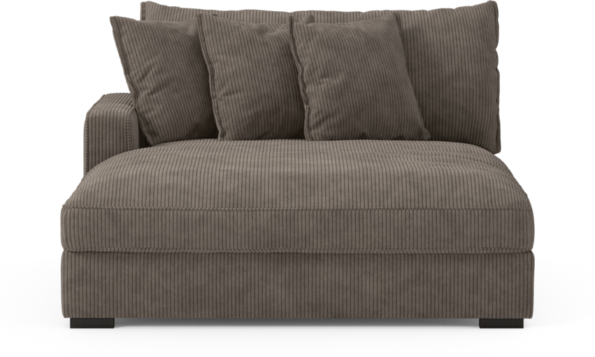 Rossi - Schäslong XL vänster - Brun