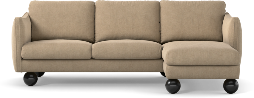 Madison - 2-sits soffa med schäslong höger - Beige