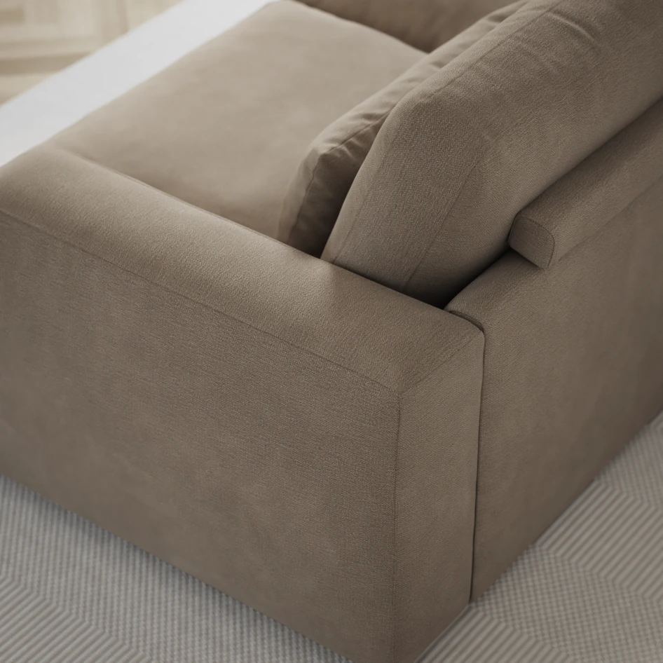 Noma - Fotpall 90 - Beige