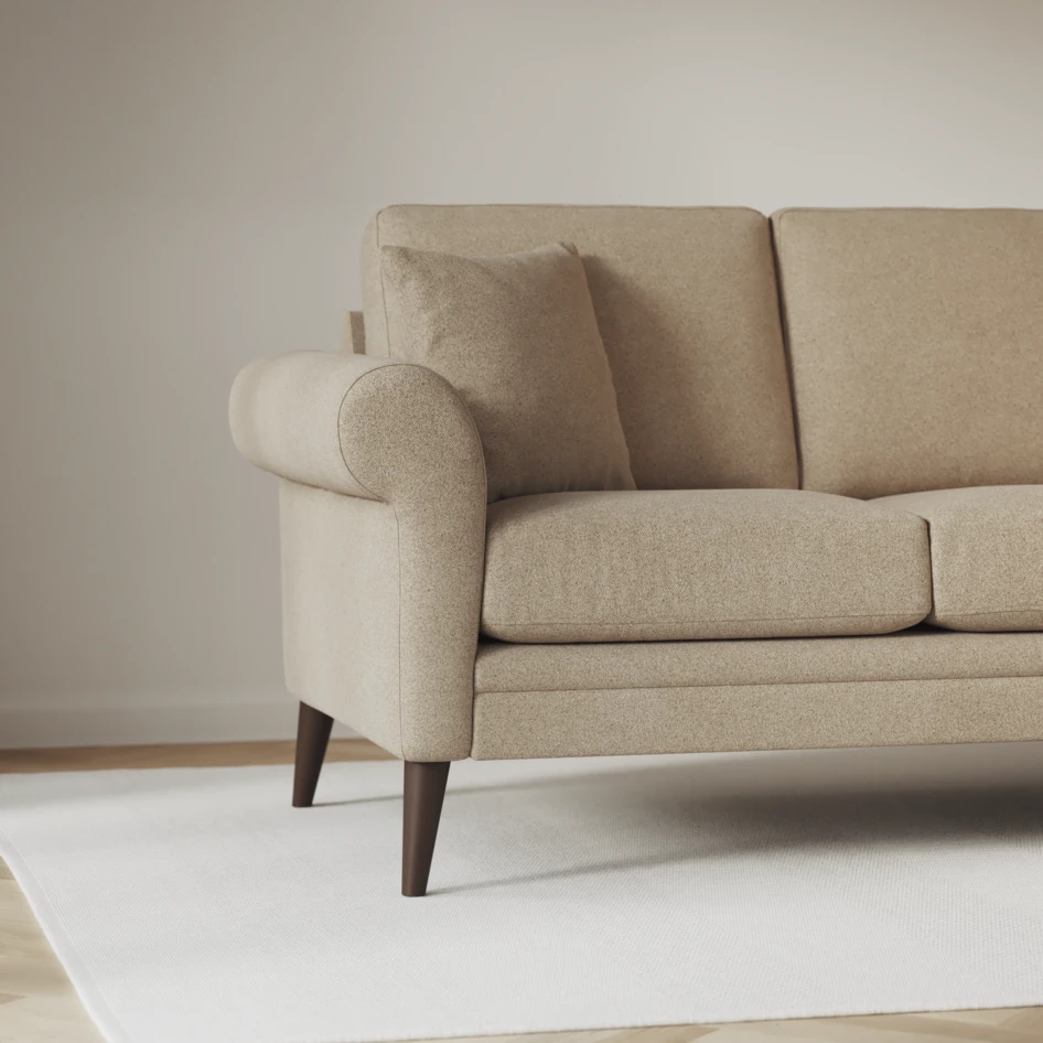 Eden - 3-sits soffa - Beige