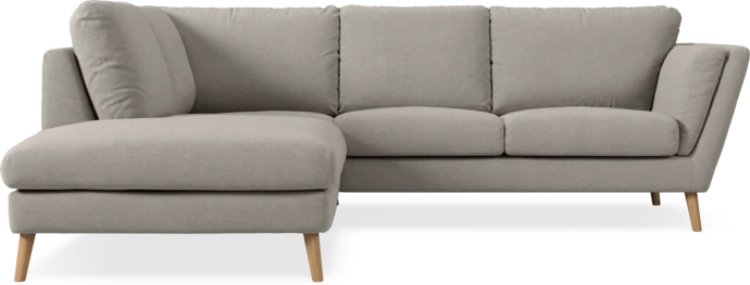 Madison, 2-sits soffa med divan vänster
