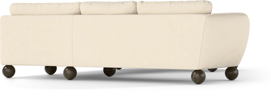 Madison Lux - Hörnsoffa med schäslong höger - Beige